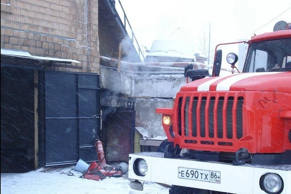 Три человека погибли на пожаре в Сургутском районе. Фото с сайта МЧС ХМАО-Югры