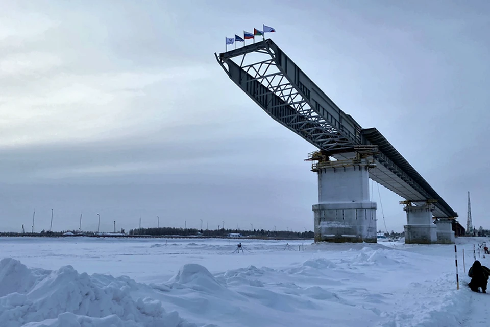 Мост через реку Пур сдадут в конце 2020 года Фото: yanao.ru