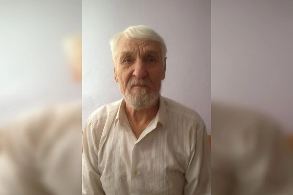 Пожилой мужчина представляется Николаем Минаевичем Лариным. Фото МВД ДНР