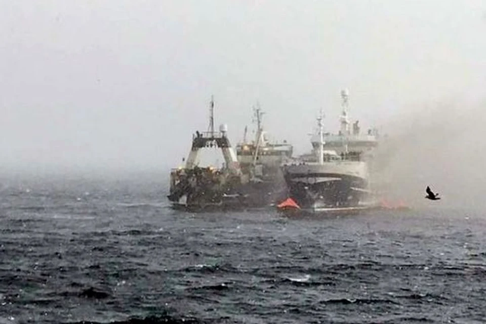 Приморский рыболовецкий траулер, предположительно, затонул в Охотском море. Фото: Группа компаний «Доброфлот»