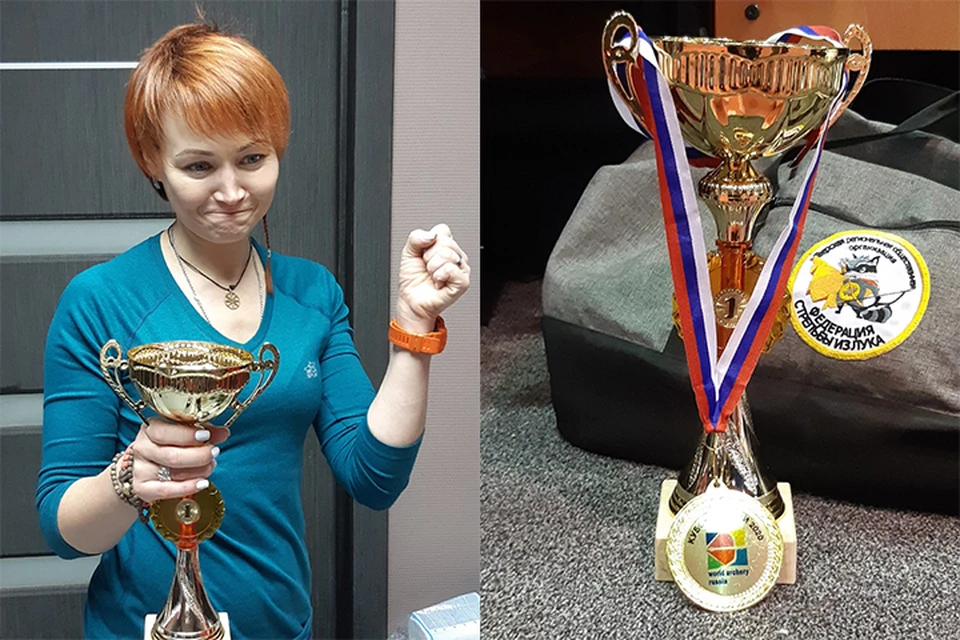 Арина Михайлова завоевала «золото» Кубка России и «серебро» Чемпионата России по 3Д стрельбе из лука Фото: vk.com/"Стрельба из лука в Твери"