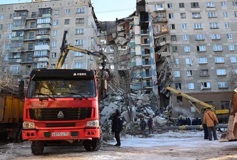 Развалины дома, где жила семья Крамаренко.