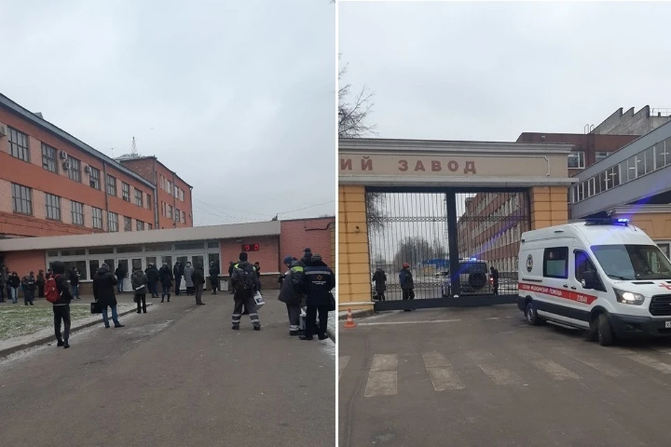 Из-за долгов по зарплате мужу, женщина "заминировала" Кировский завод. Фото: vk.com/spb_today