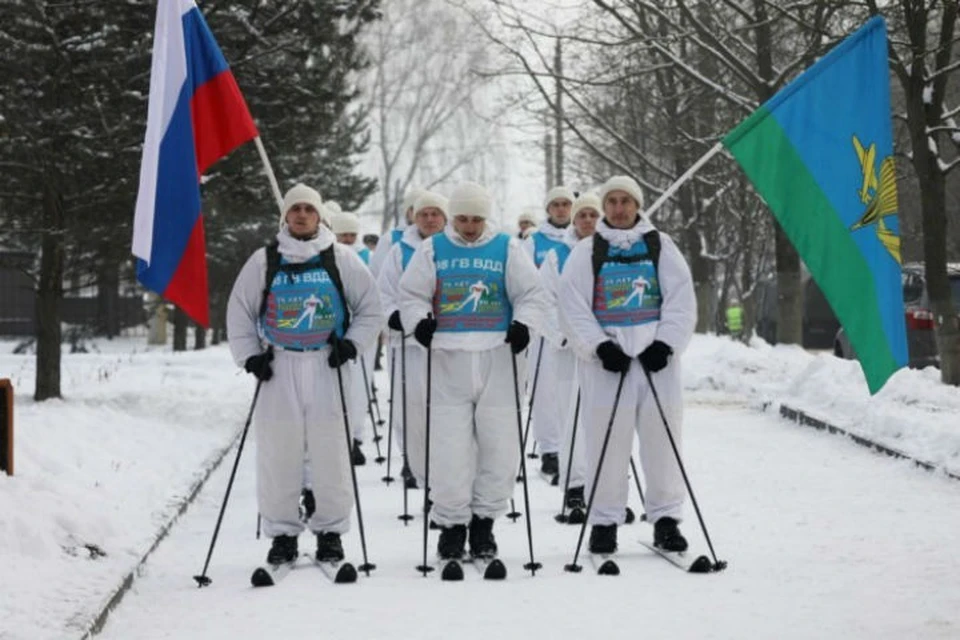 Лыжный переход команд Воздушно-десантных войск проходит по всей стране с 25 января по 15 февраля. ФОТО: администрация городского округа Иваново