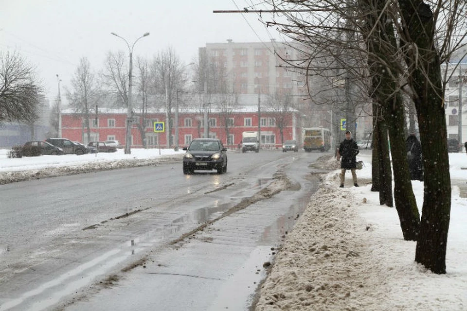 Снегопад шел в Рыбинске 2 и 3 февраля. ФОТО: администрация Рыбинска