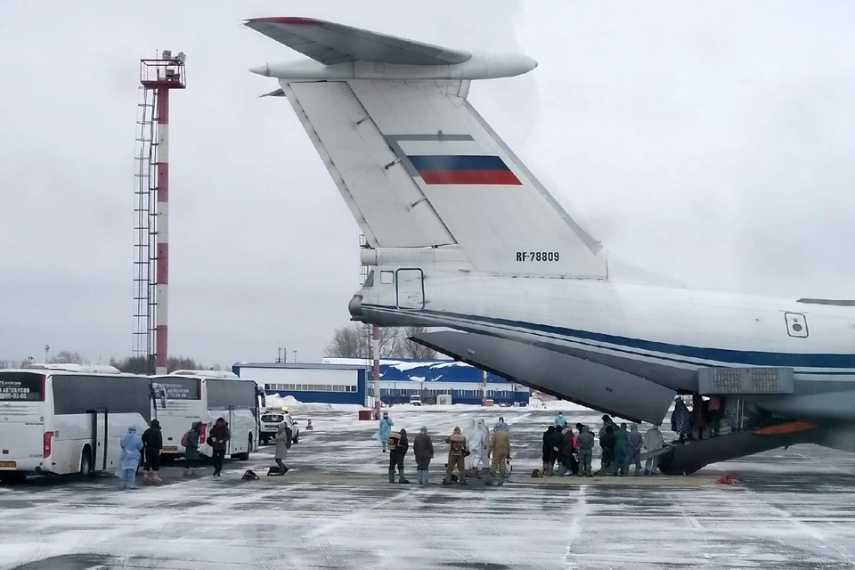 Прошла эвакуация россиян в Тюмень из-за коронавируса