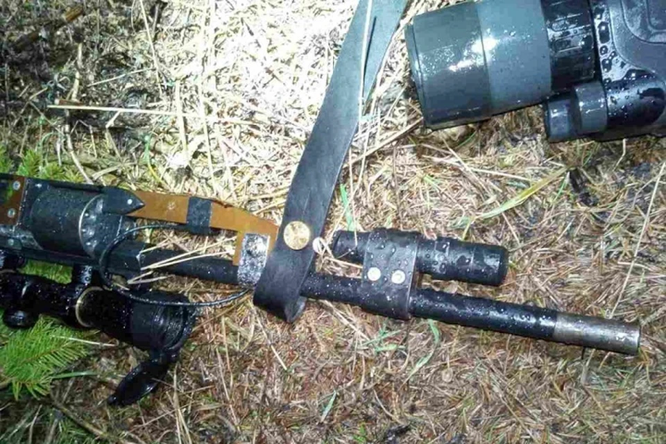 Гродненец смастерил ружье с оптическим прицелом и лазерным указателем. Фото: gosinspekciya.gov.by.