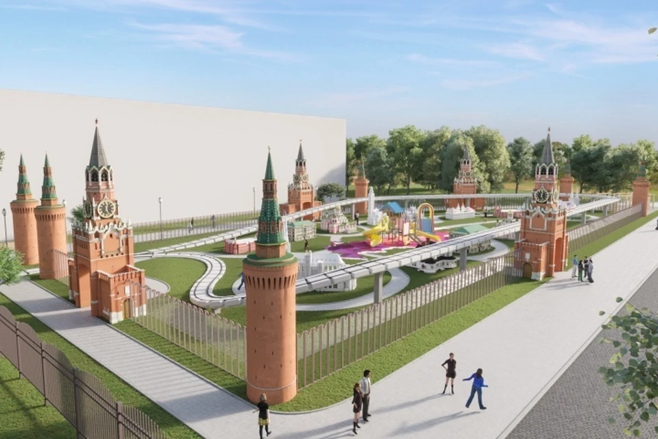 В Гусеве хотят построить копию Московского Кремля.