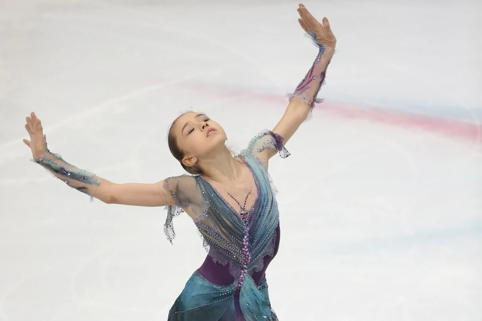 Камила Валиева выиграла чемпионат России и едет на первенство мира.