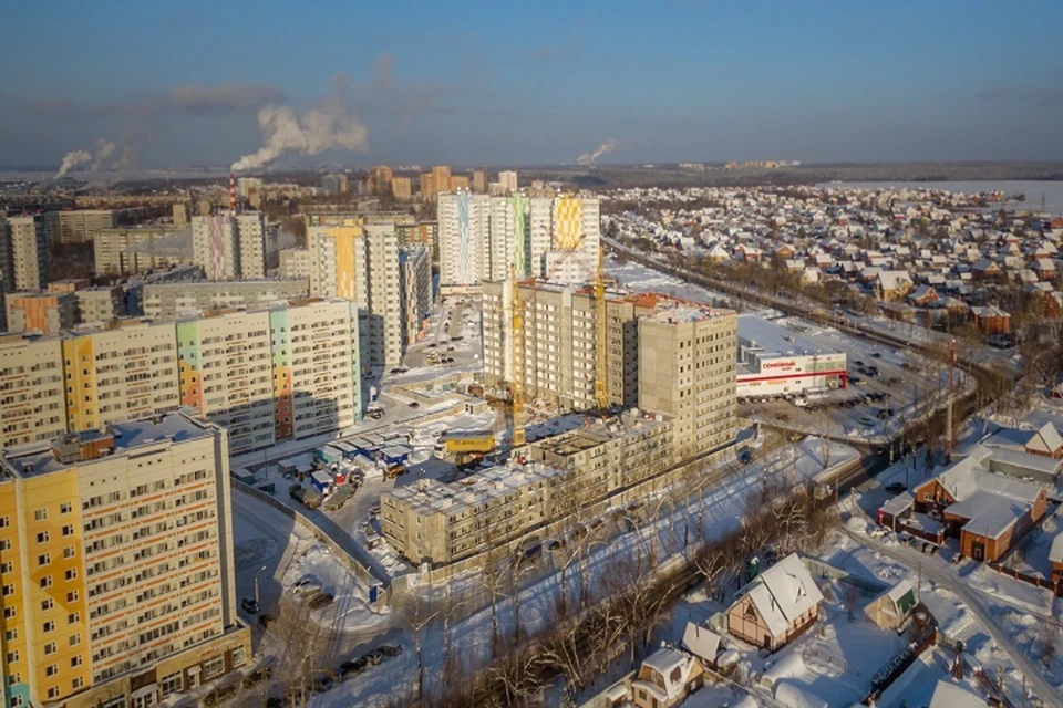 Дом расположен в микрорайоне Вышка-2. Фото: "ПЗСП"