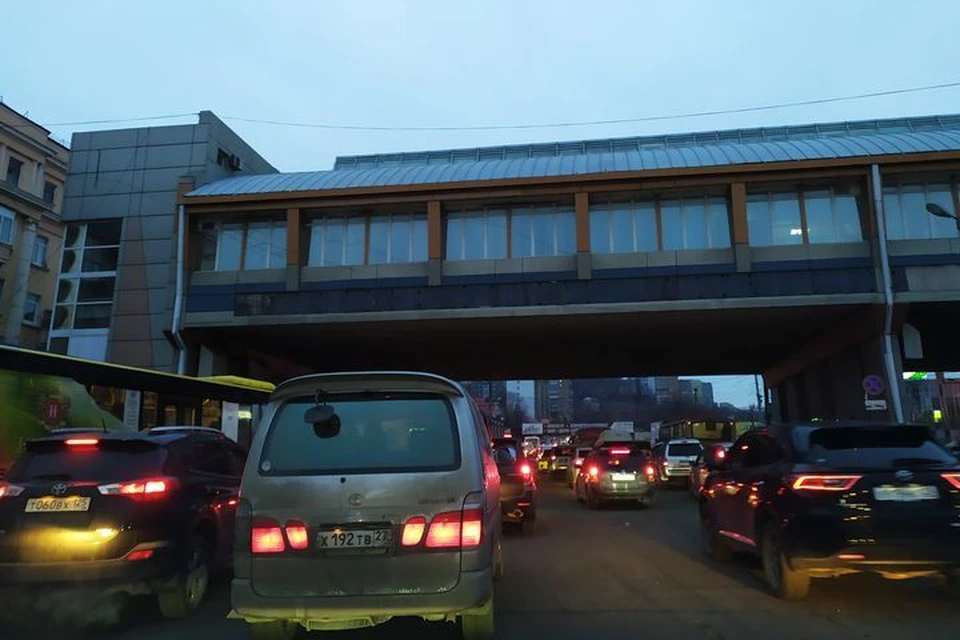 Вечерний коллапс в городе достиг 7 баллов