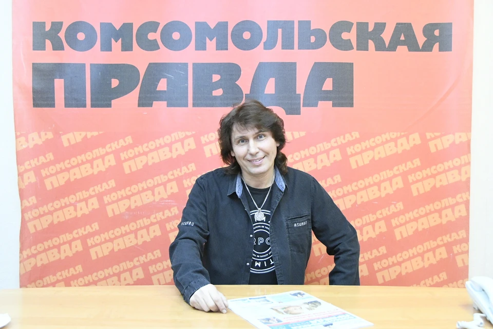 Владимир Цветаев в гостях редакции