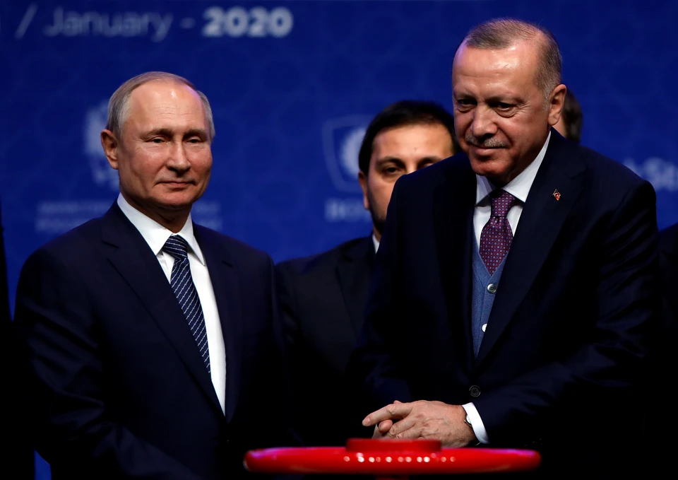 Кремль: в планах Путина пока нет встречи с Эрдоганом 5 марта
