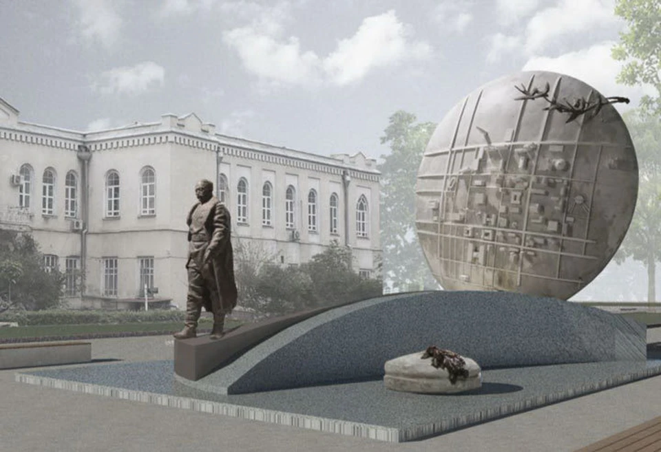 Памятник установят в центре Бишкека.