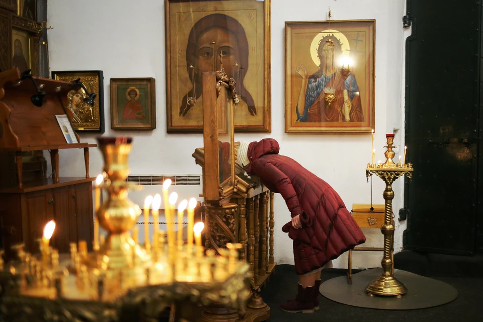 В Великий пост рекомендуется чаще бывать на богослужениях.