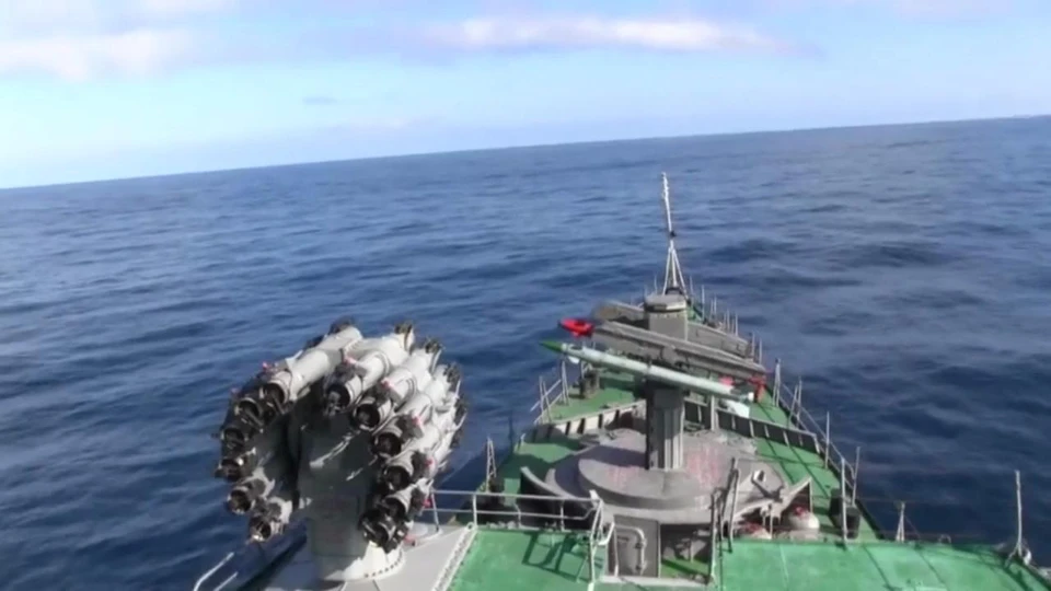 Корабли Тихоокеанского флота отработали пуски зенитных ракет. Фото: скиншот видео