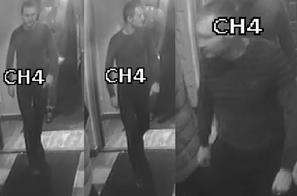 Мужчина попал на камеры наблюдения. Фото: СУ СКР по Свердловской области