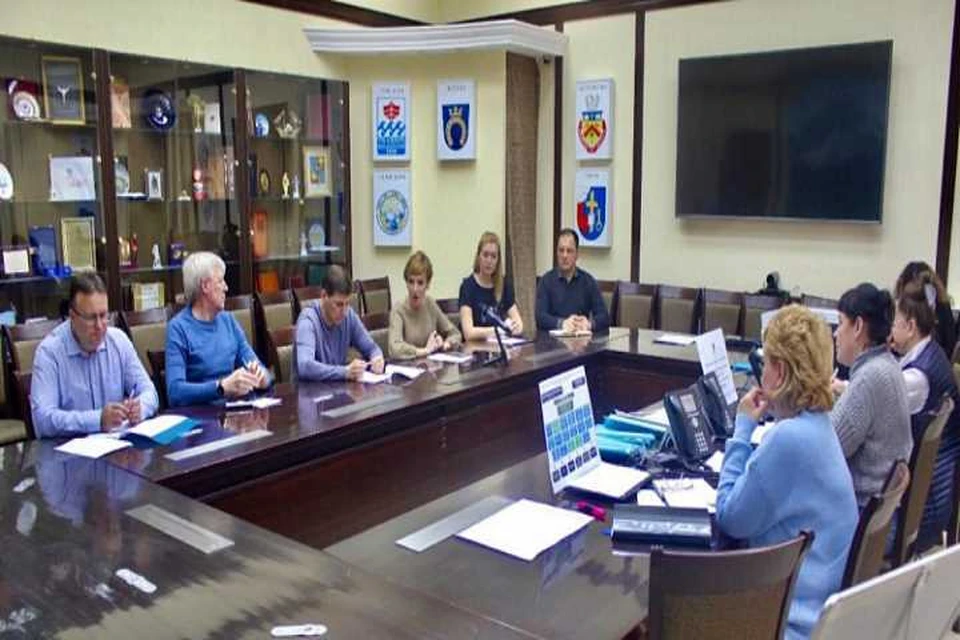 Заседание оперативного штаба в Сочи. Фото МКУ "Агентство Инком"