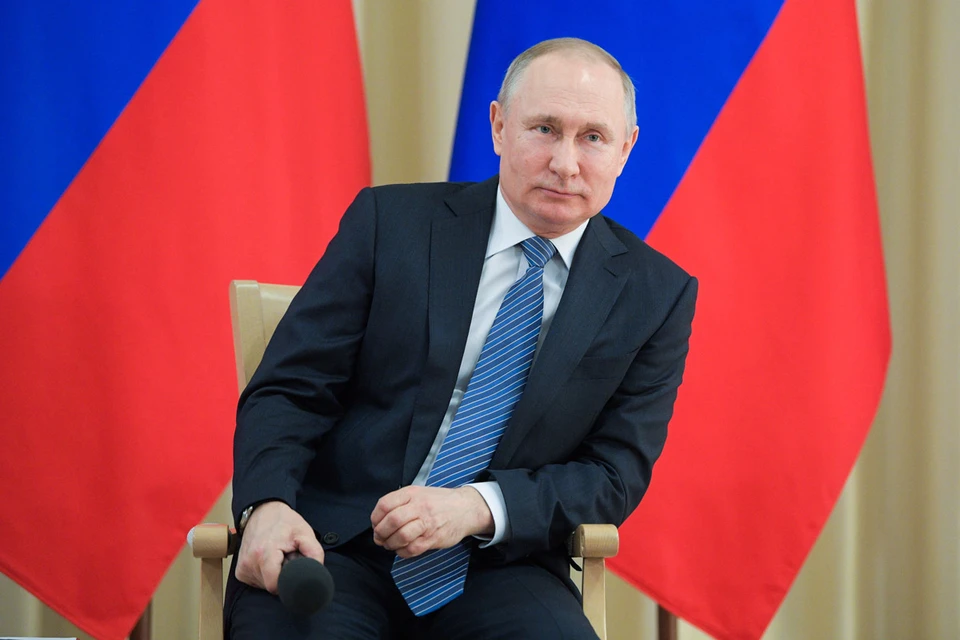 Президент РФ Путин провел встречу с представителями предпринимательского сообщества. Фото: Алексей Дружинин/ТАСС