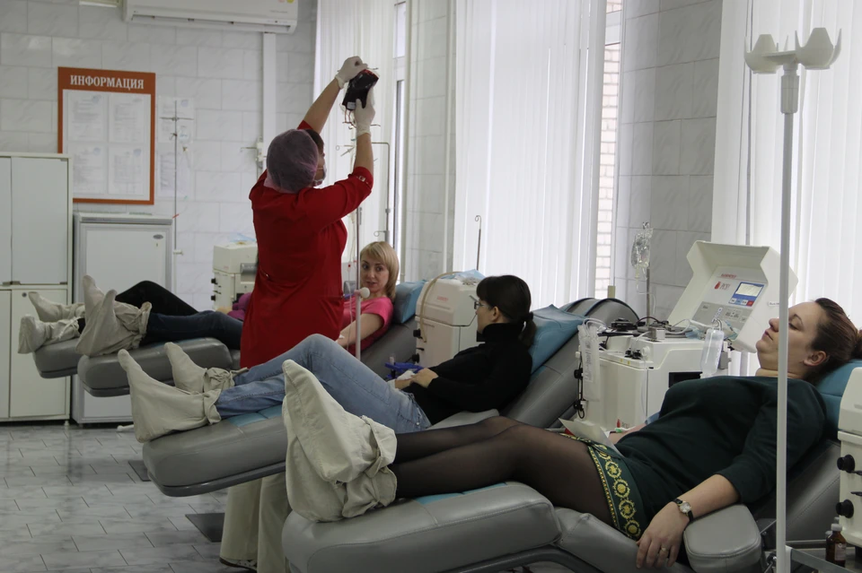 Воронежцев ждут на станции переливания крови с понедельника по пятницу