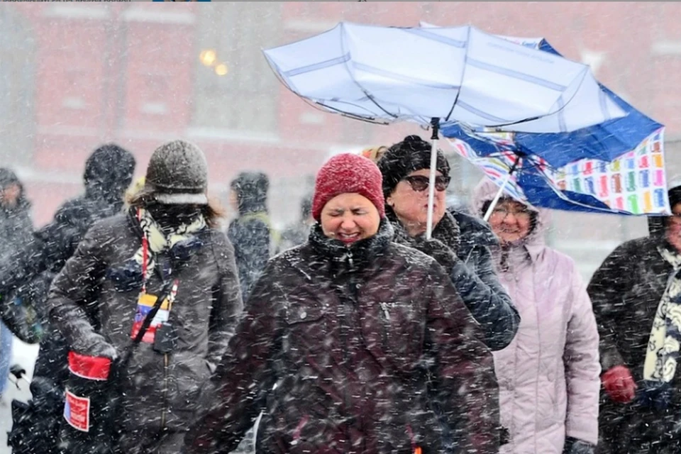В Ростове вновь прошел снег