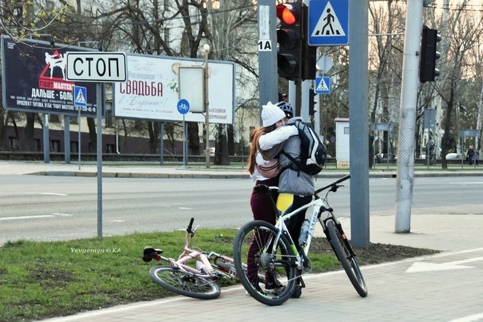 Любовь и спорт всегда сильнее любых вирусов. Фото: Евгении Карпачевой