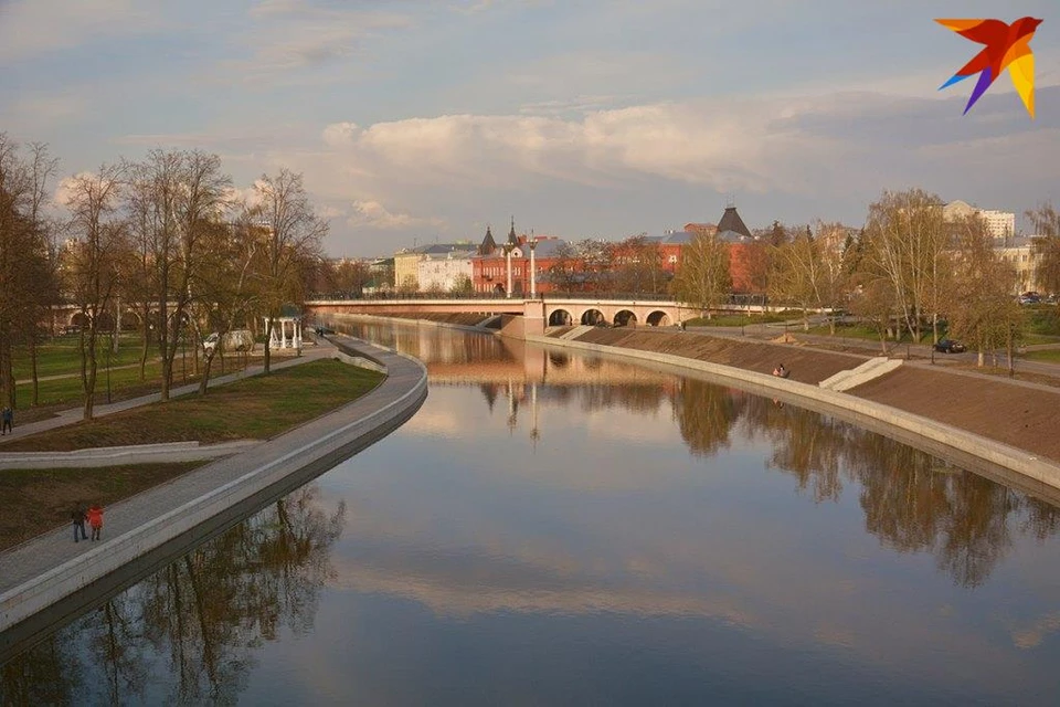 Набережная в орле