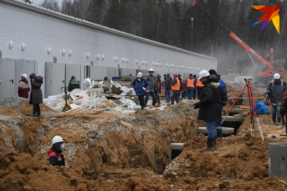 Основной очаг коронавируса - на стройке в Белокаменке.