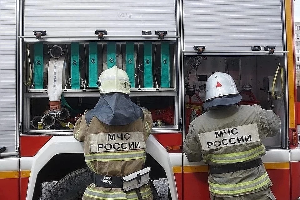 Причины возгорания пока выясняются