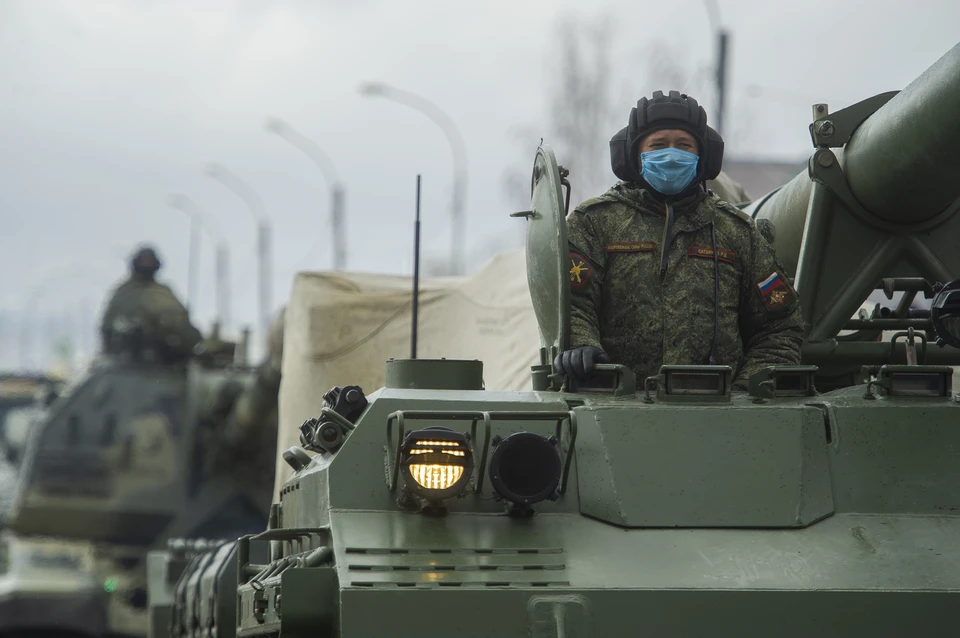 День Победы из-за коронавируса в Рязанской области пройдет в онлайн-режиме. Военная техника выйдет на улицу лишь для того, что остаться в сквере на улице Октябрьской в качестве экспонатов.