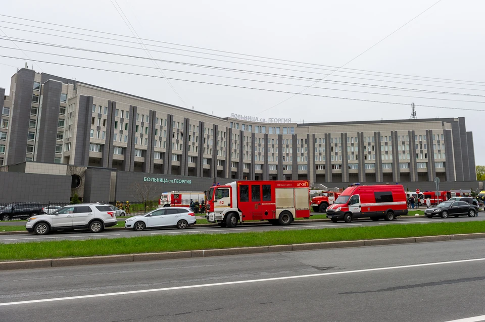Опубликован список погибших в пожаре в больнице Святого Георгия в Санкт-Петербурге