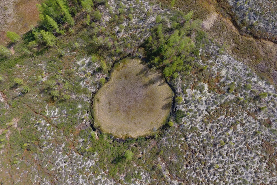 Сусловская воронка, которую ошибочно принимали за кратер тунгусского метеорита