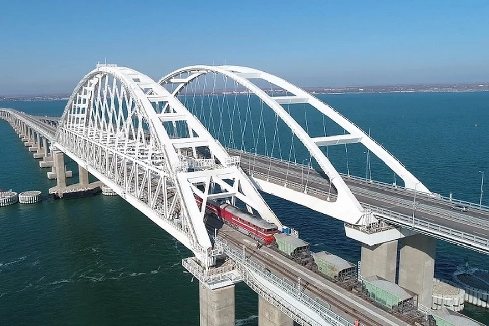 Автомобильная часть моста открылась 16 мая 2018 года. Фото: Инфоцентр "Крымский мост"