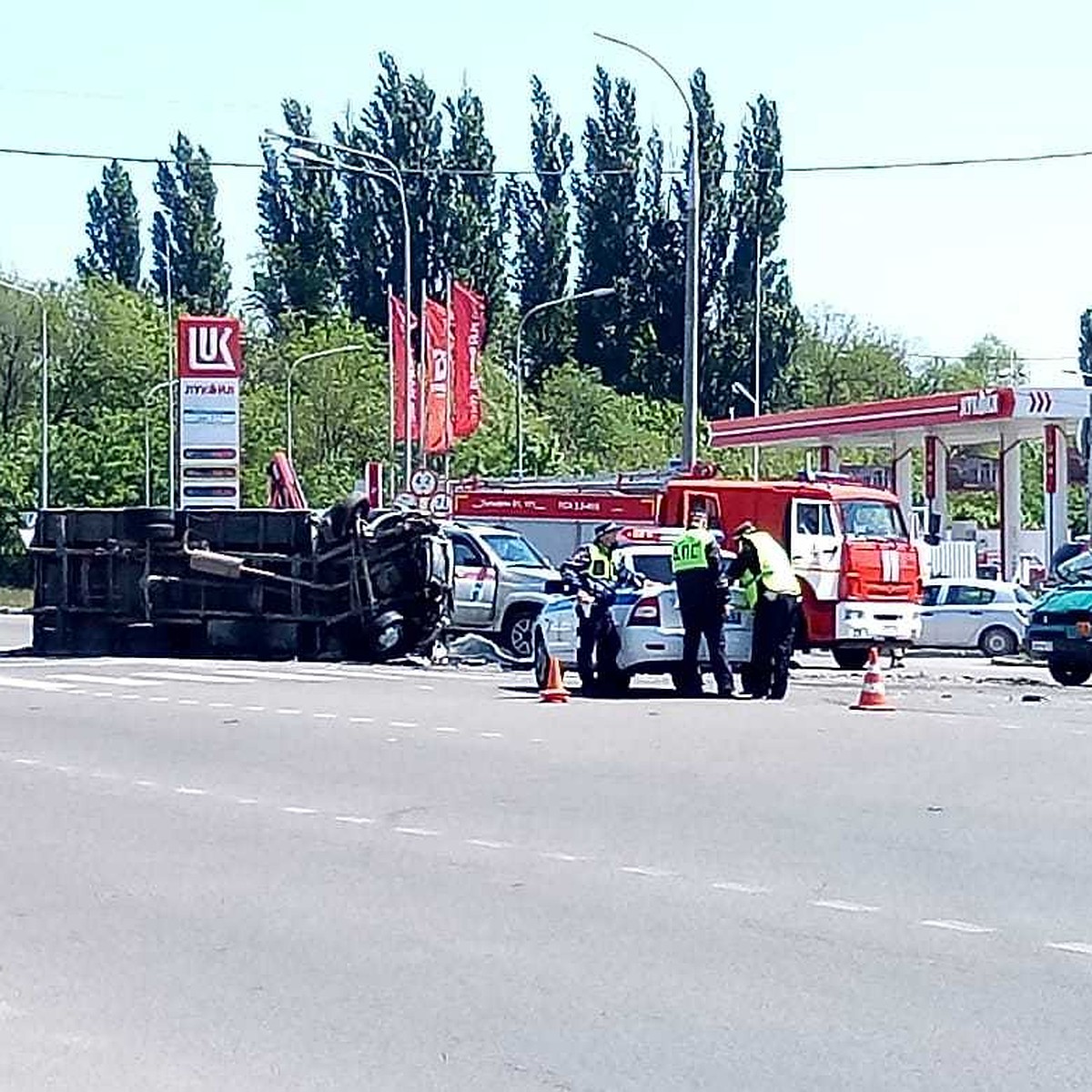 В Краснодаре на Ростовском шоссе произошла авария с пострадавшими - KP.RU