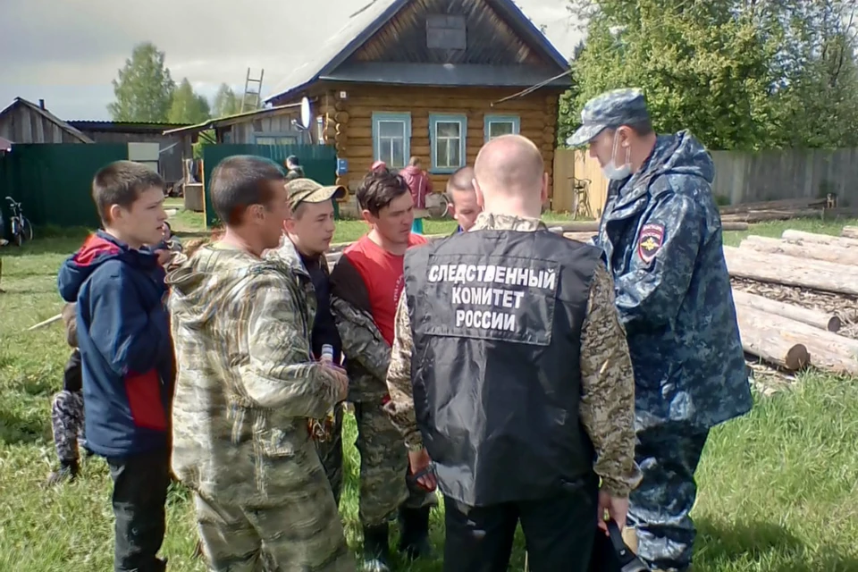 На месте пропажи ребенка создан оперштаб. Фото: СУ СКР по Кировской области