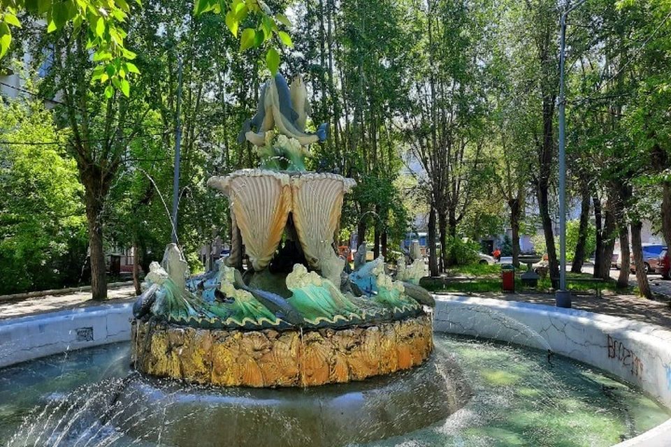 Самый старинный фонтан города Фото: https: vk.com/krasnoyarskrf