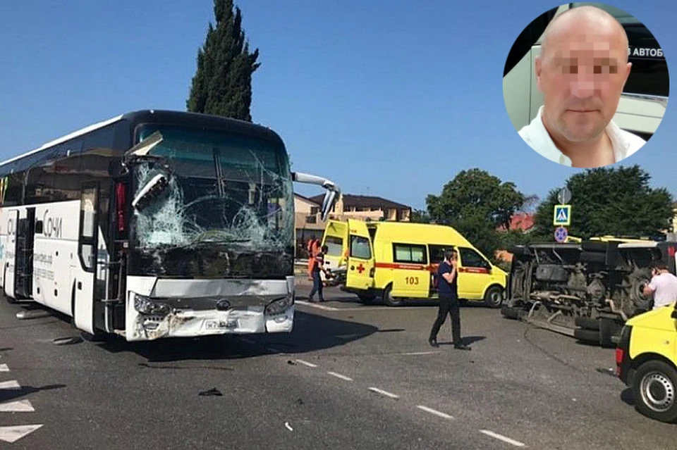 На дороге столкнулись два экскурсионных автобуса, за рулем одного из которых и был осужденный.