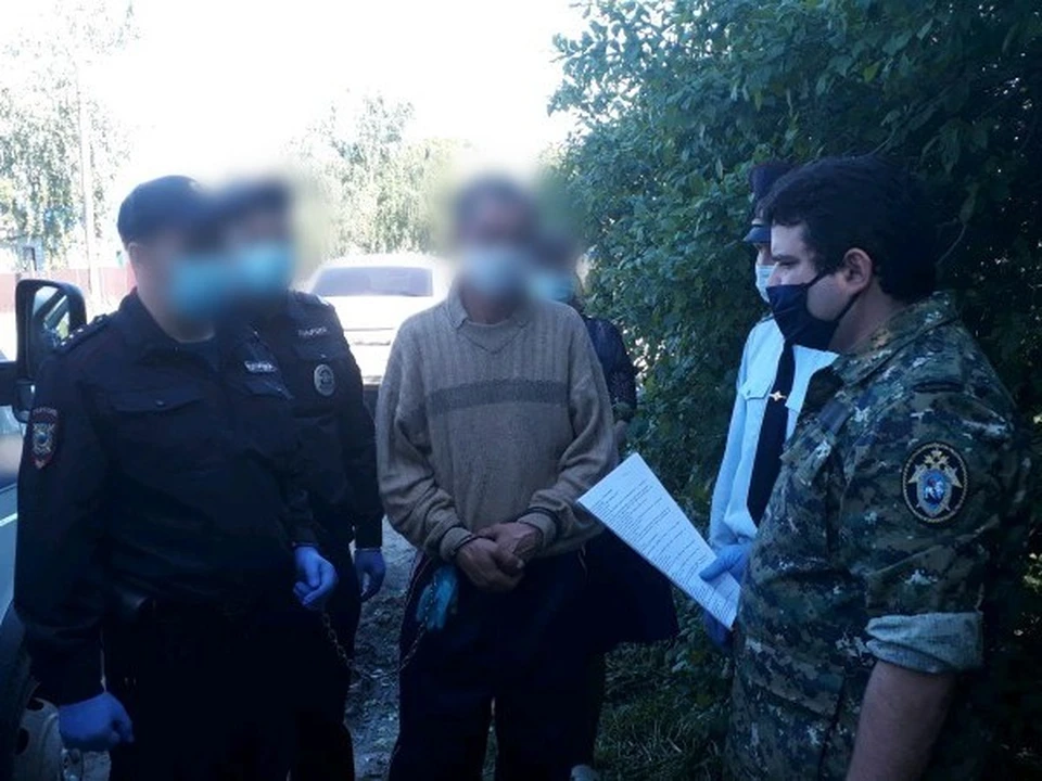 Подозреваемый был задержан в скором времени. Фото СУ СКР по Саратовской области
