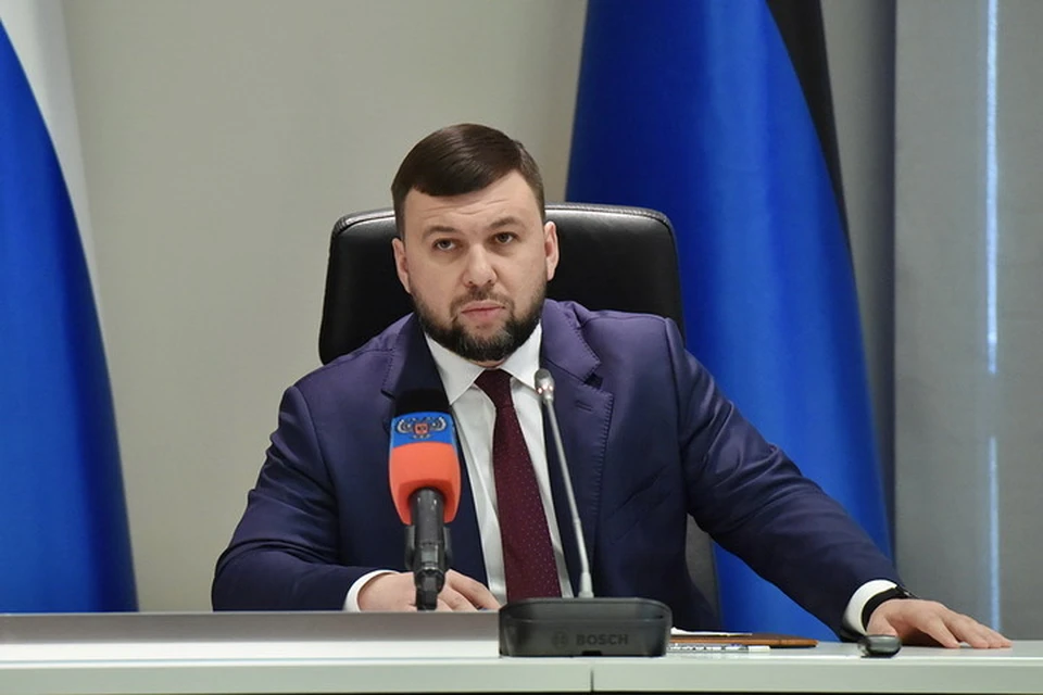 Денис Пушилин считает, что Киев перечеркивает пять лет диалога в Минске по мирному урегулированию. Фото: denis-pushilin.ru