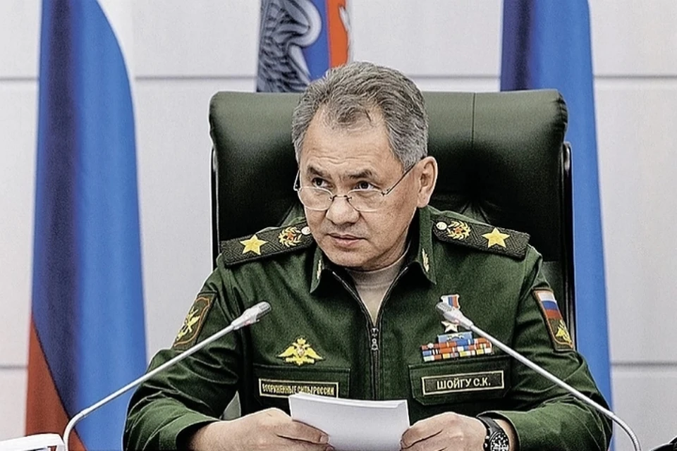 Министр обороны РФ Сергей Шойгу. Фото: Пресс-служба Минобороны