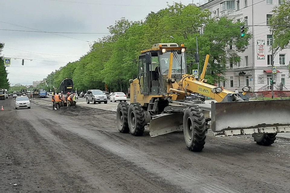 В Комсомольске-на-Амуре полностью отремонтируют старейший проспект города