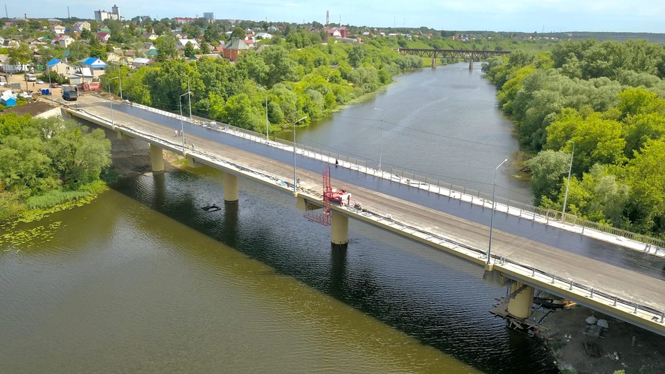 3 августа в Орле планируют открыть мост Дружбы. Фото: https://vk.com/klychkov_andrey_official