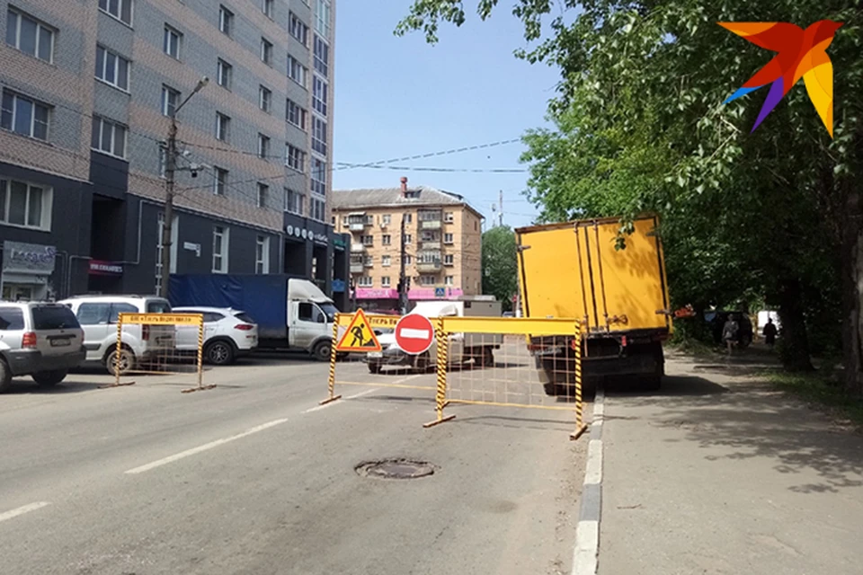 Работы на участке продолжаются