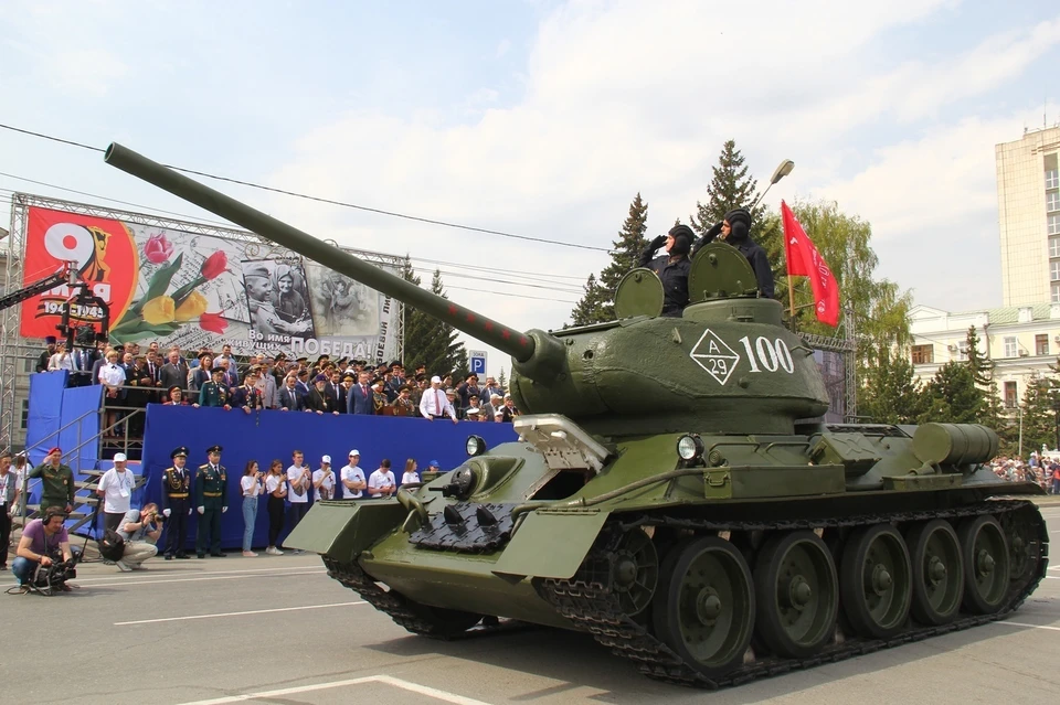 Уже прошла репетиция Парада.