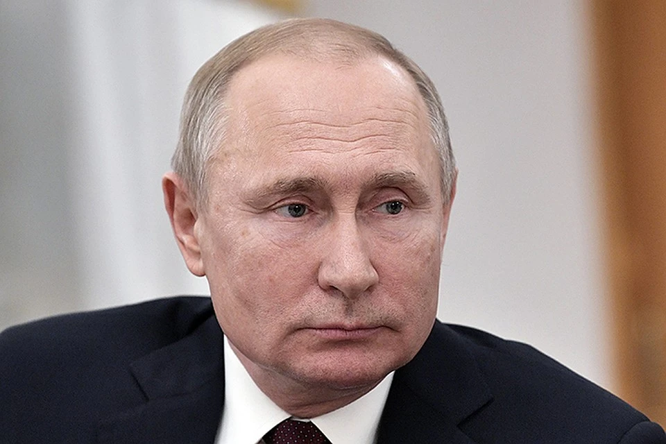 Владимир Путин. Фото: Алексей Никольский ТАСС