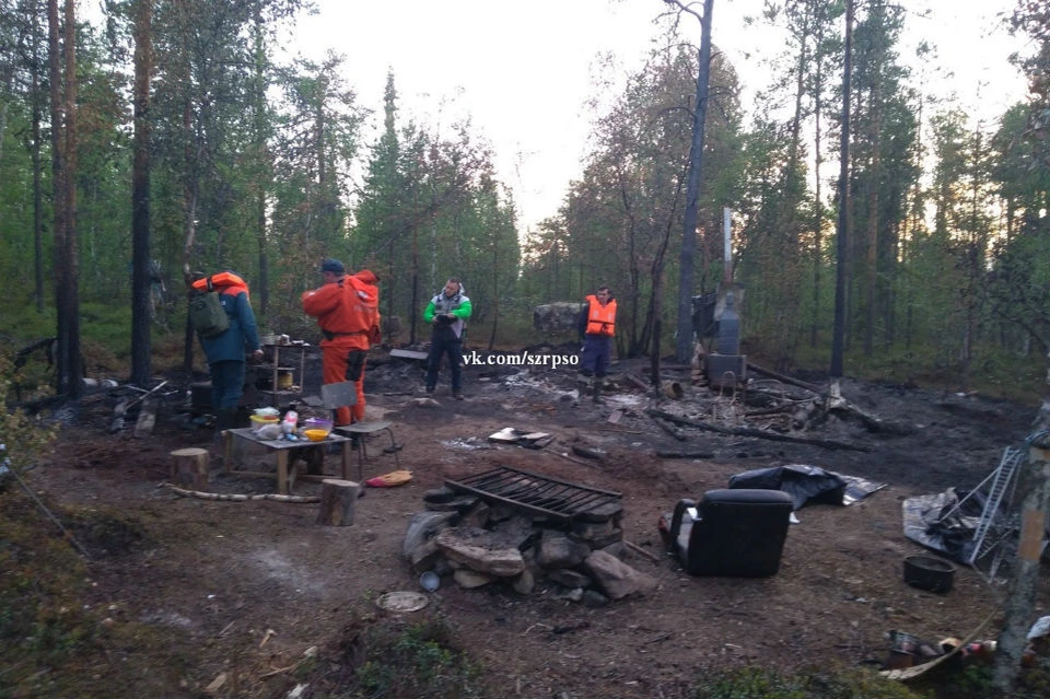 Рыбацкий домик сгорел вместе с мужчиной. Фото: vk.com/szrpso