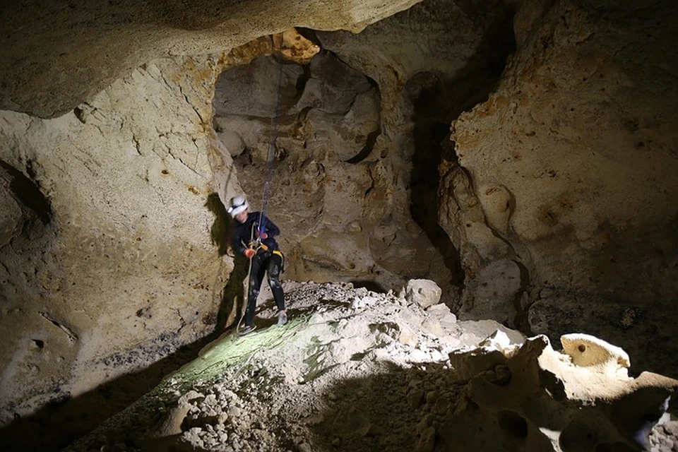 Пещера Таврида. Фото: пресс-служба КФУ
