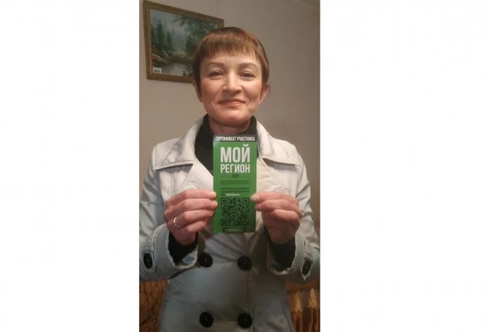 Победительница Ольга Ширяева.