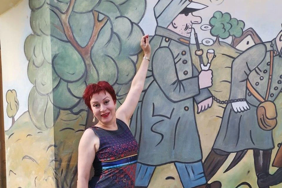 Журналист "Комсомольской правды" Дарья Асламова в Праге.