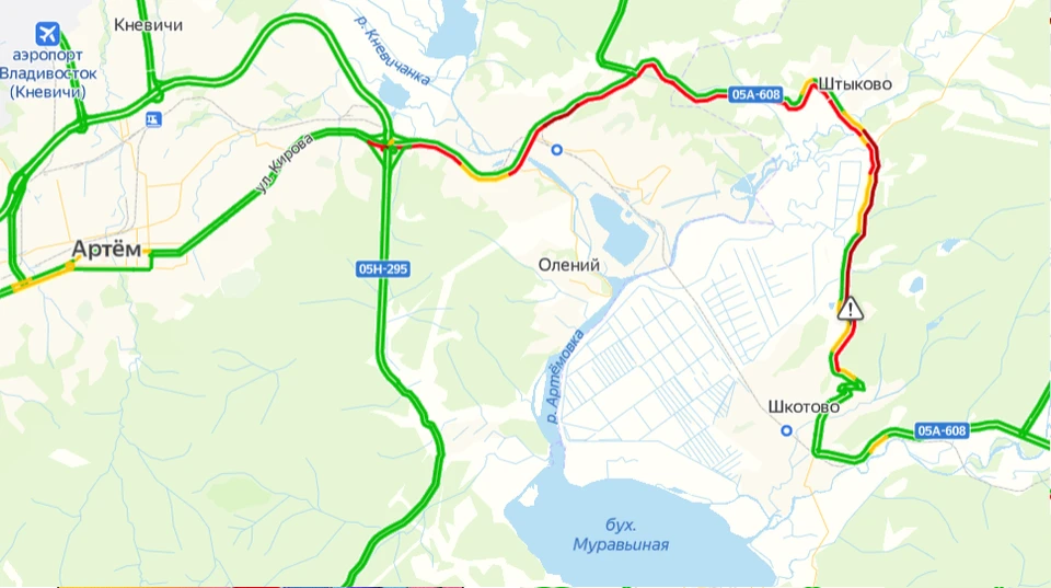 Владивосток 37 км карта